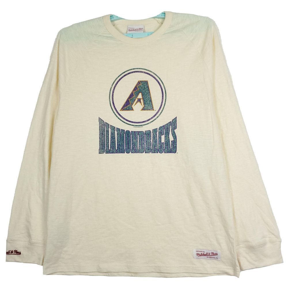 Arizona Diamondbacks Mitchell & Ness MLB L Large Longsleeve Shirt Distressed NWT